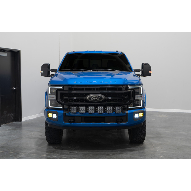  Diode Dynamics - SS3 LED Fog Pocket Kit for 2020-2022 Ford Super Duty, White Max